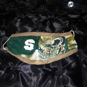 Michigan State face mask
